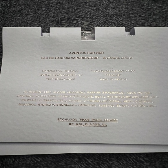 Women’s Assorted Fragran ce Sample Set - Picture 3 of 5